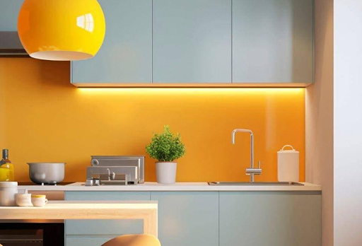 keramik dinding warna kuning